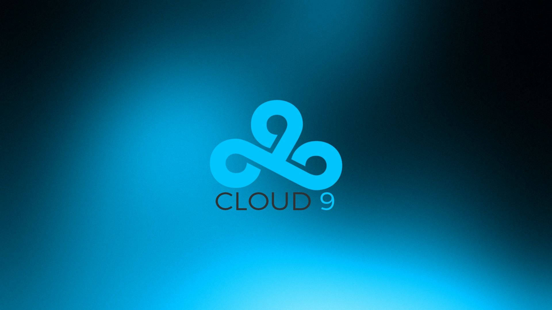 Cloud9 Uniform Blue Logo Wallpaper