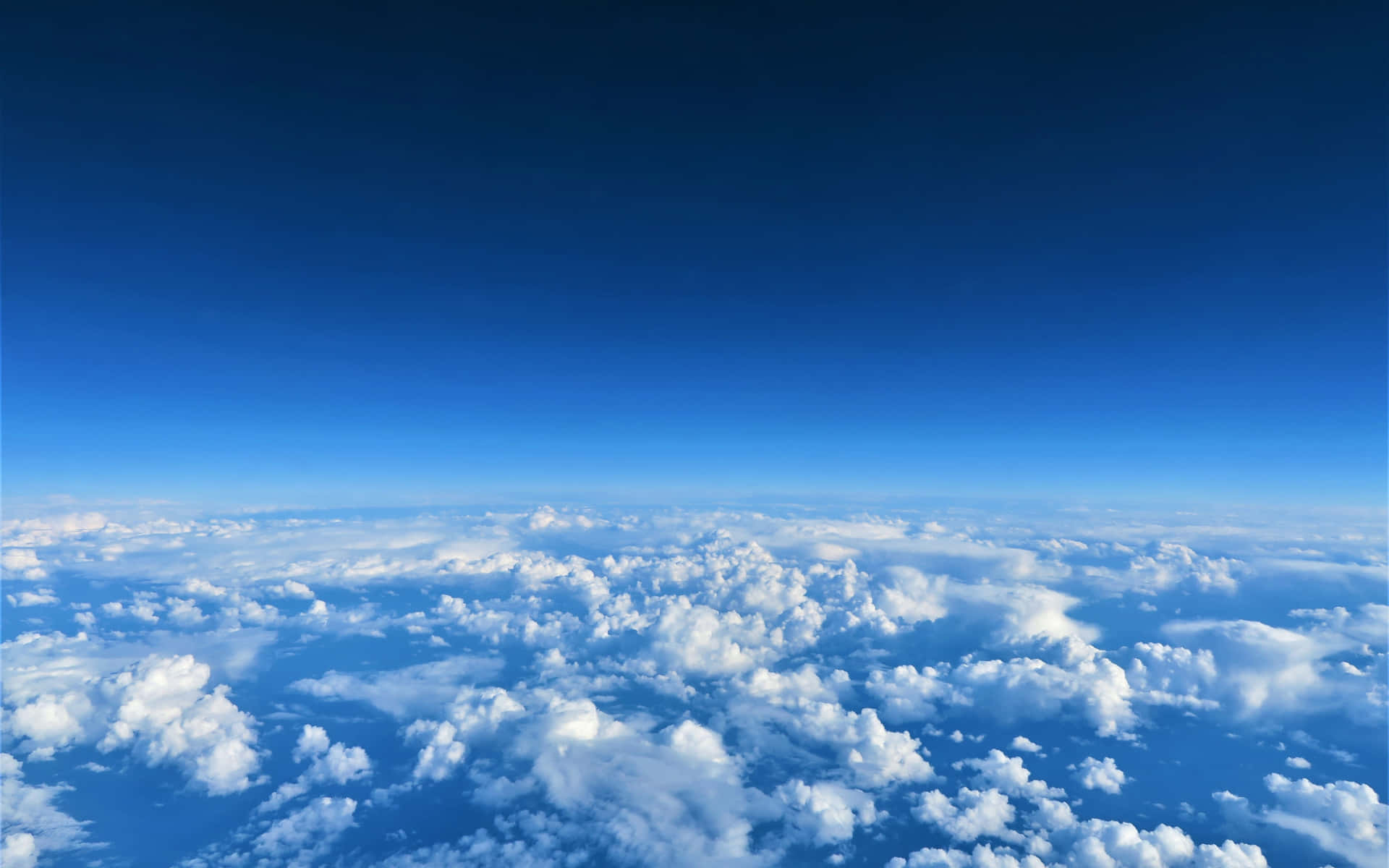 Clouds 4k Separated Clear Blue Ombre Sky Wallpaper