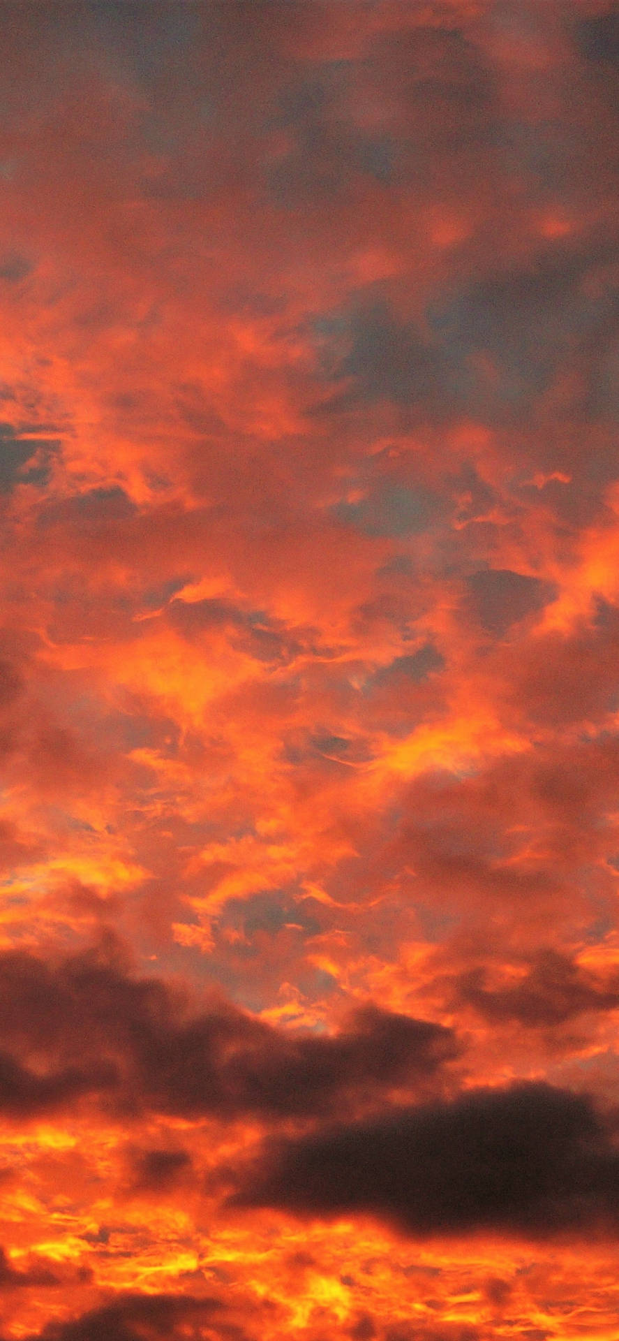 Sunset Clouds Phone Wallpaper