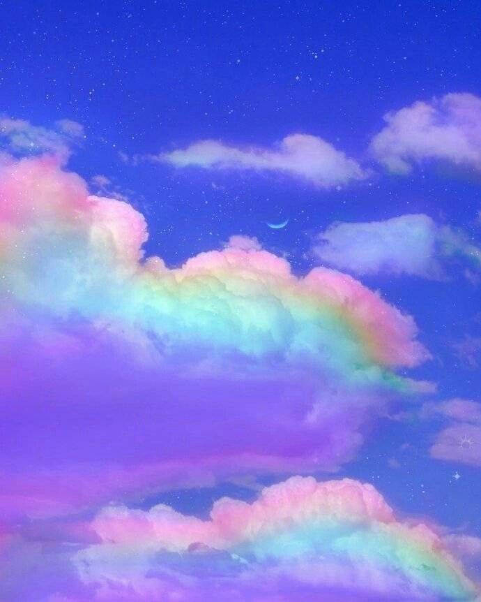 Clouds Trippy Aesthetic Wallpaper