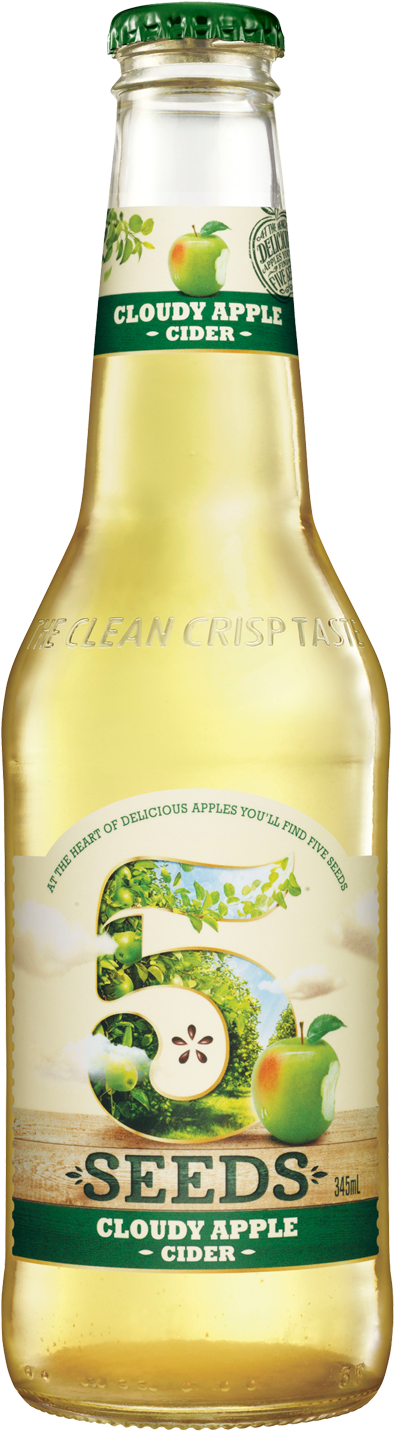 Cloudy Apple Cider Bottle PNG