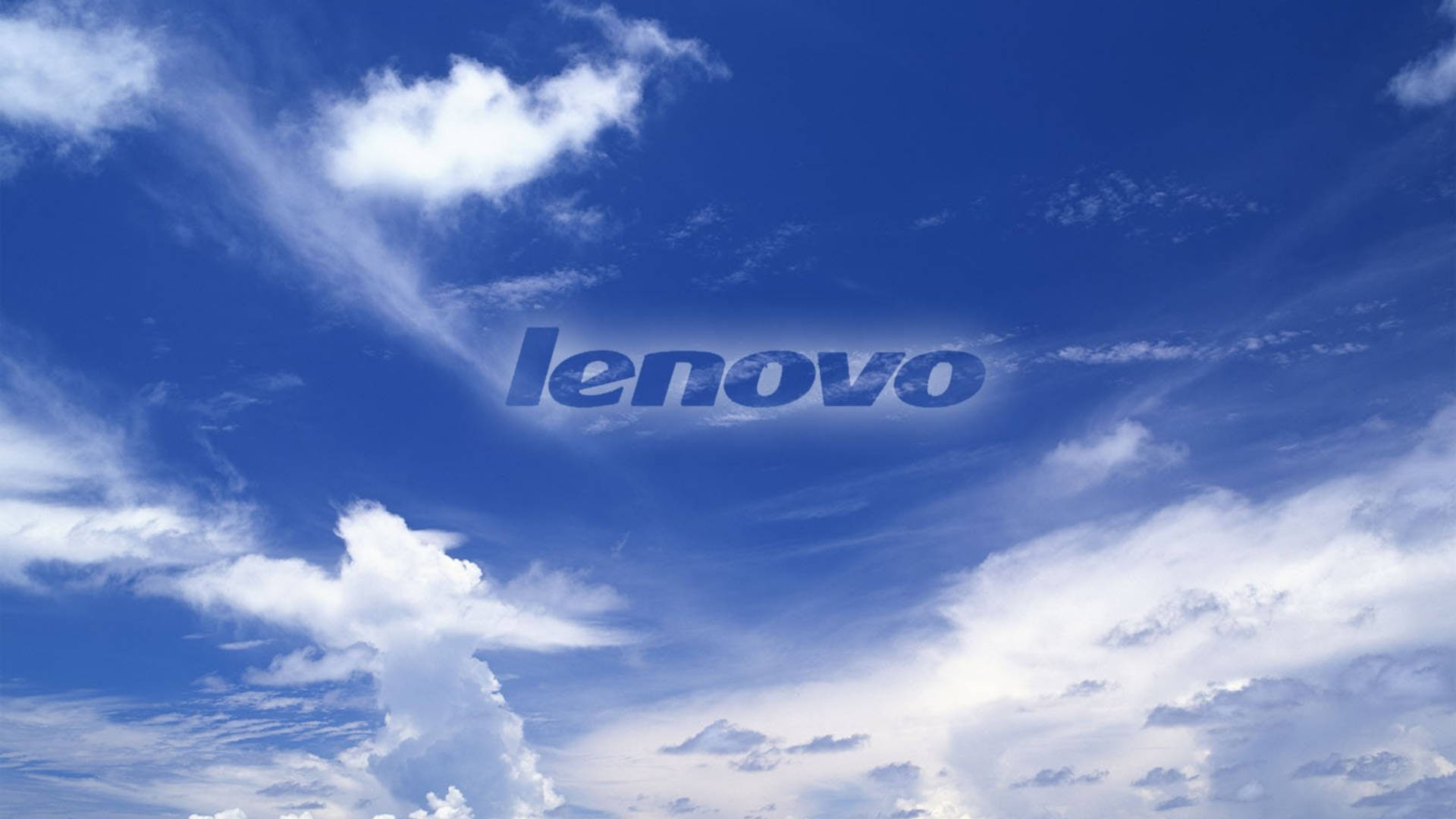 Cloudy Blue Sky Lenovo Official Wallpaper