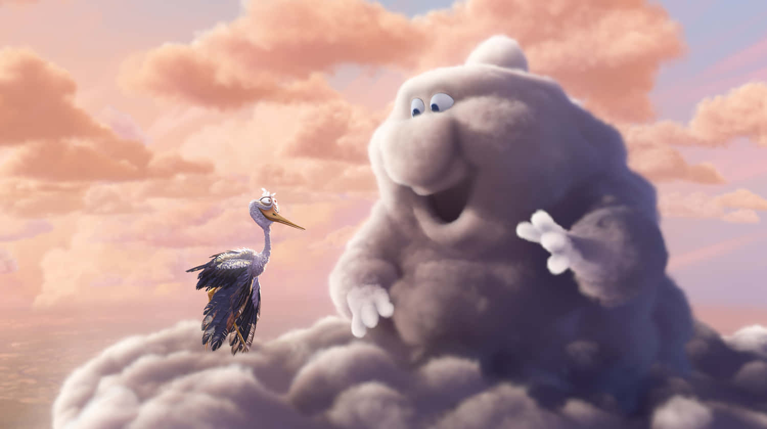 Cloudy_ Encounter_ Animated_ Short Wallpaper