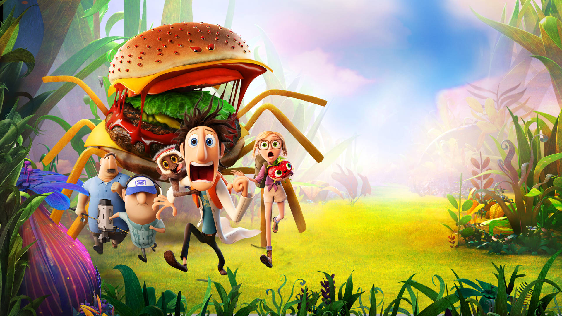 Cloudy With A Chance Of Meatballs 2 Characters With Cheespider Picture
