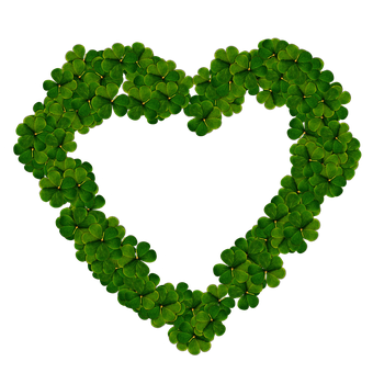 Clover Heart Formation PNG