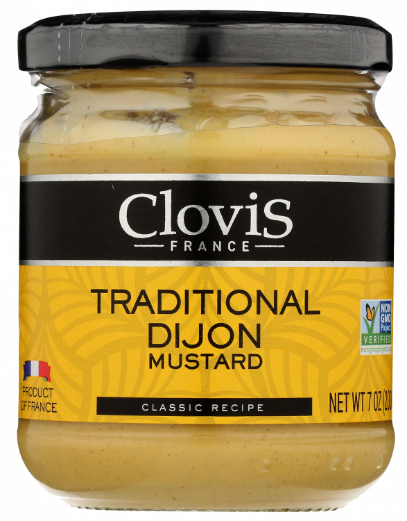 Download Clovis Traditional Dijon Mustard Jar | Wallpapers.com