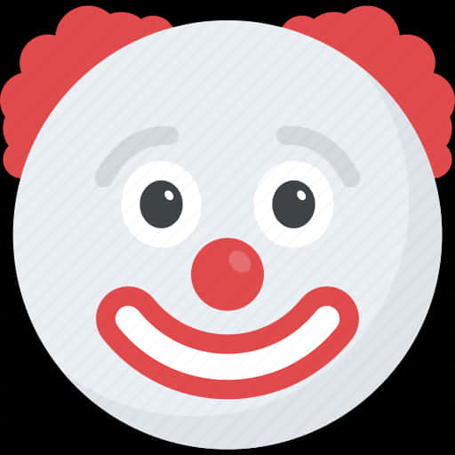 Clown Emoji Graphic PNG