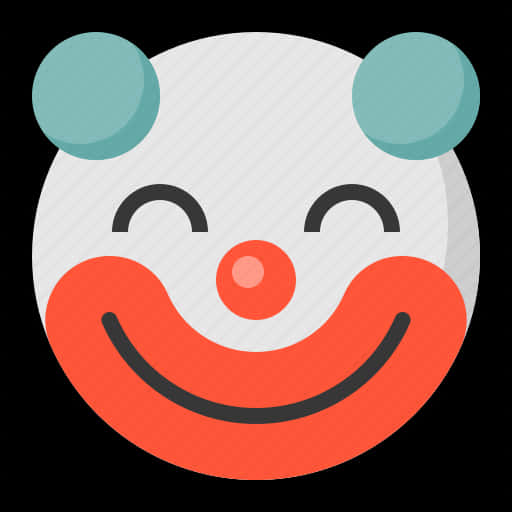 Clown Emoji Graphic PNG