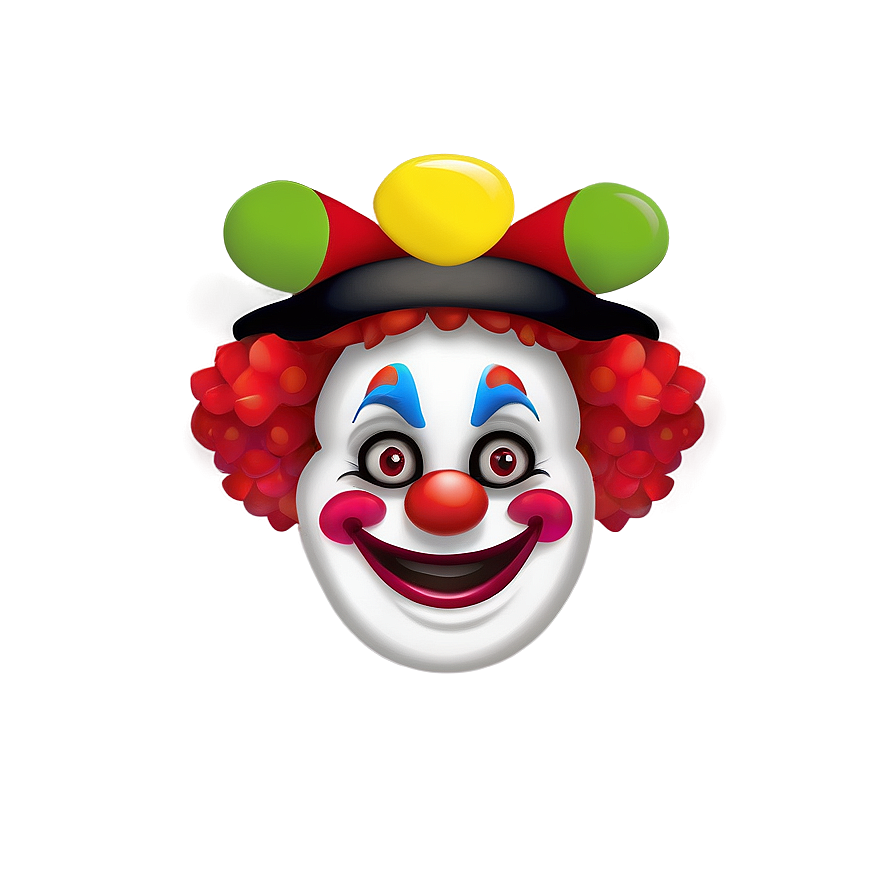 Download Clown Emoji Graphic Png Eni97 | Wallpapers.com