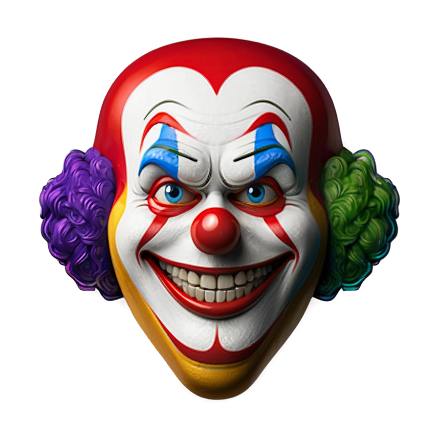 Download Clown Face Emoji Png Rme17 | Wallpapers.com