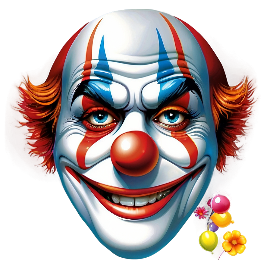 Clown Face Vector Art Png 41 PNG