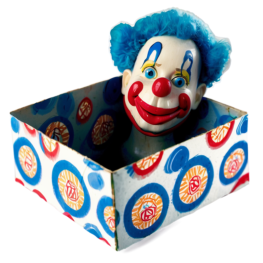 Clown In A Box Toy Png 36 PNG