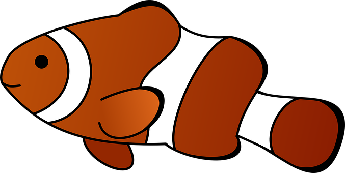 Clownfish_ Cartoon_ Vector PNG