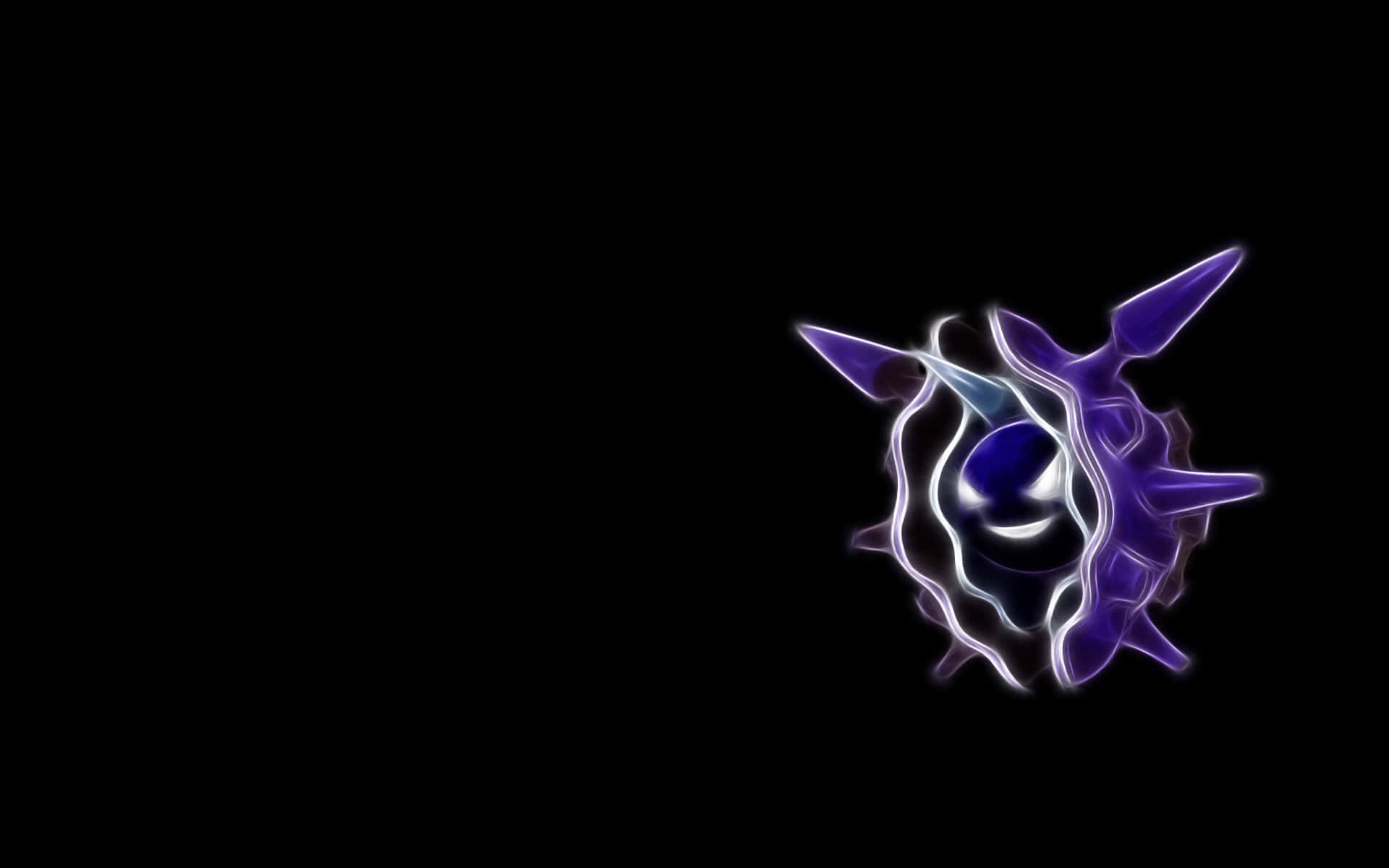 Cloyster Glowing Drawing Wallpaper