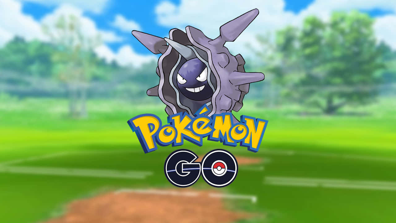 Fondode Pantalla De Cloyster En Pokémon Go En Un Prado. Fondo de pantalla