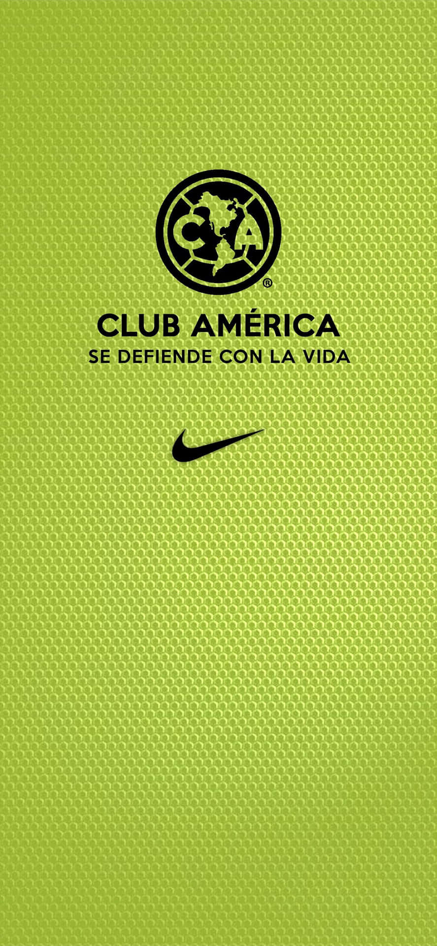Clubamerica-logotyp På En Grön Bakgrund. Wallpaper