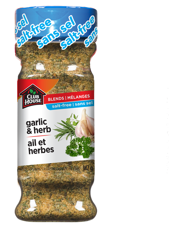 Club House Garlicand Herb Seasoning PNG