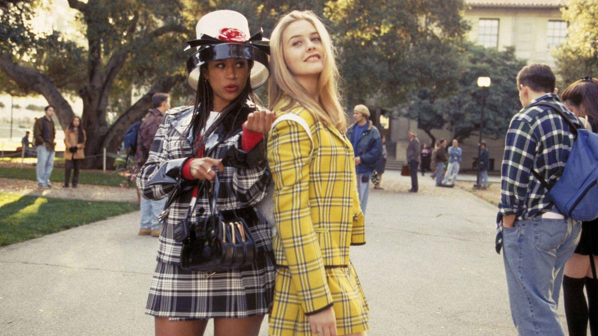 Clueless Alicia And Stacey Wallpaper
