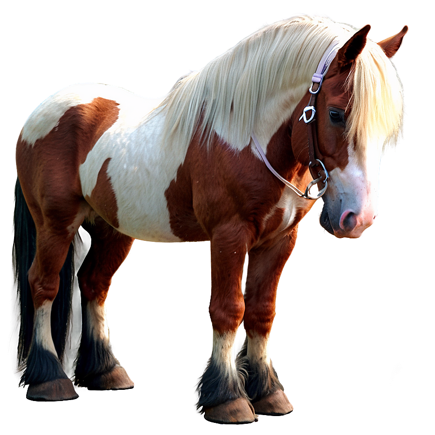 Clydesdale Horse Png 05032024 PNG