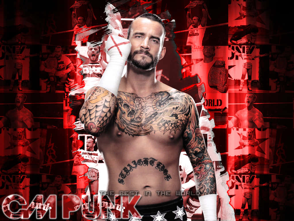 CM Punk - Champion of the People Wallpaper