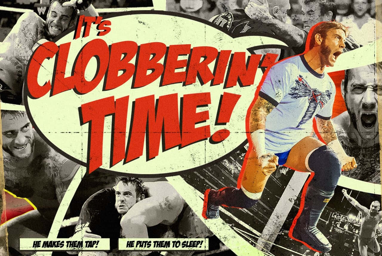 Detär Clobberin Time Av Scott Mcmahon. Wallpaper