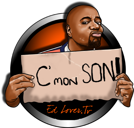 Cmon Son_ Cartoon_ Character_ Holding_ Sign PNG