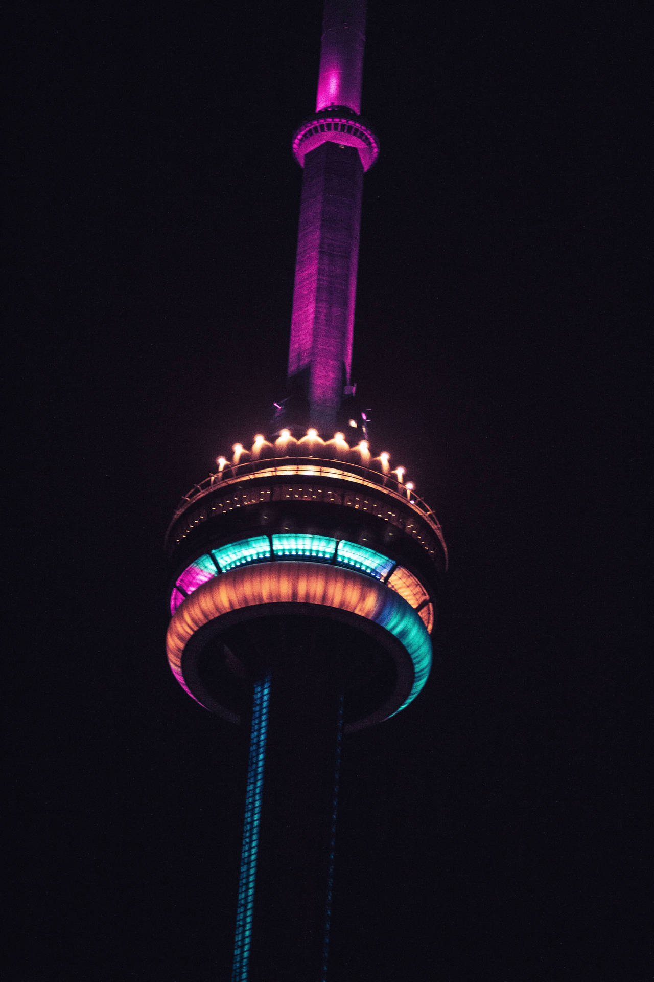CN Tower Canada Day Wallpaper