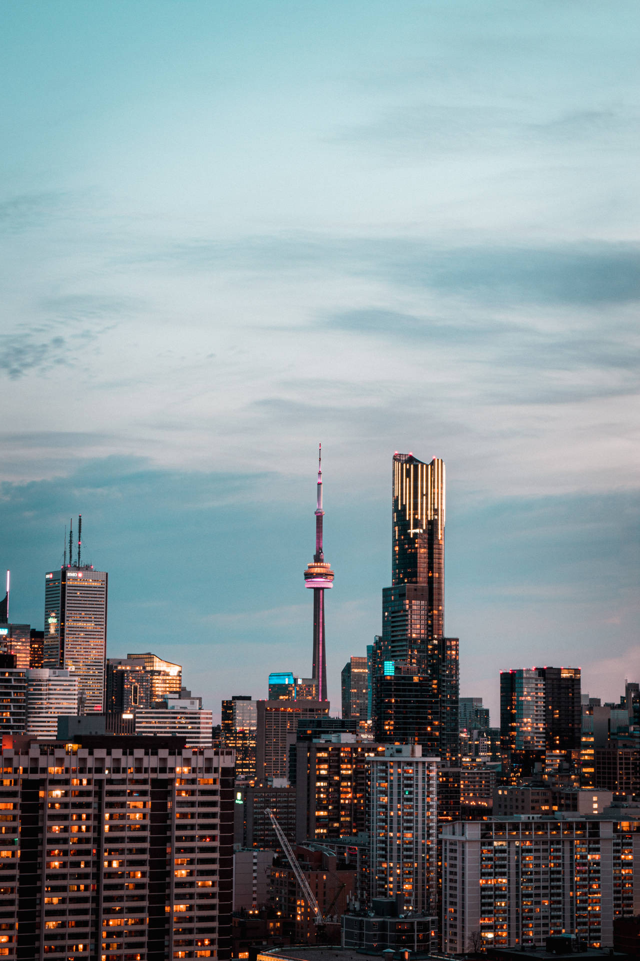 The CN tower in front of an ominous Super Blood Moon One HD phone wallpaper   Pxfuel