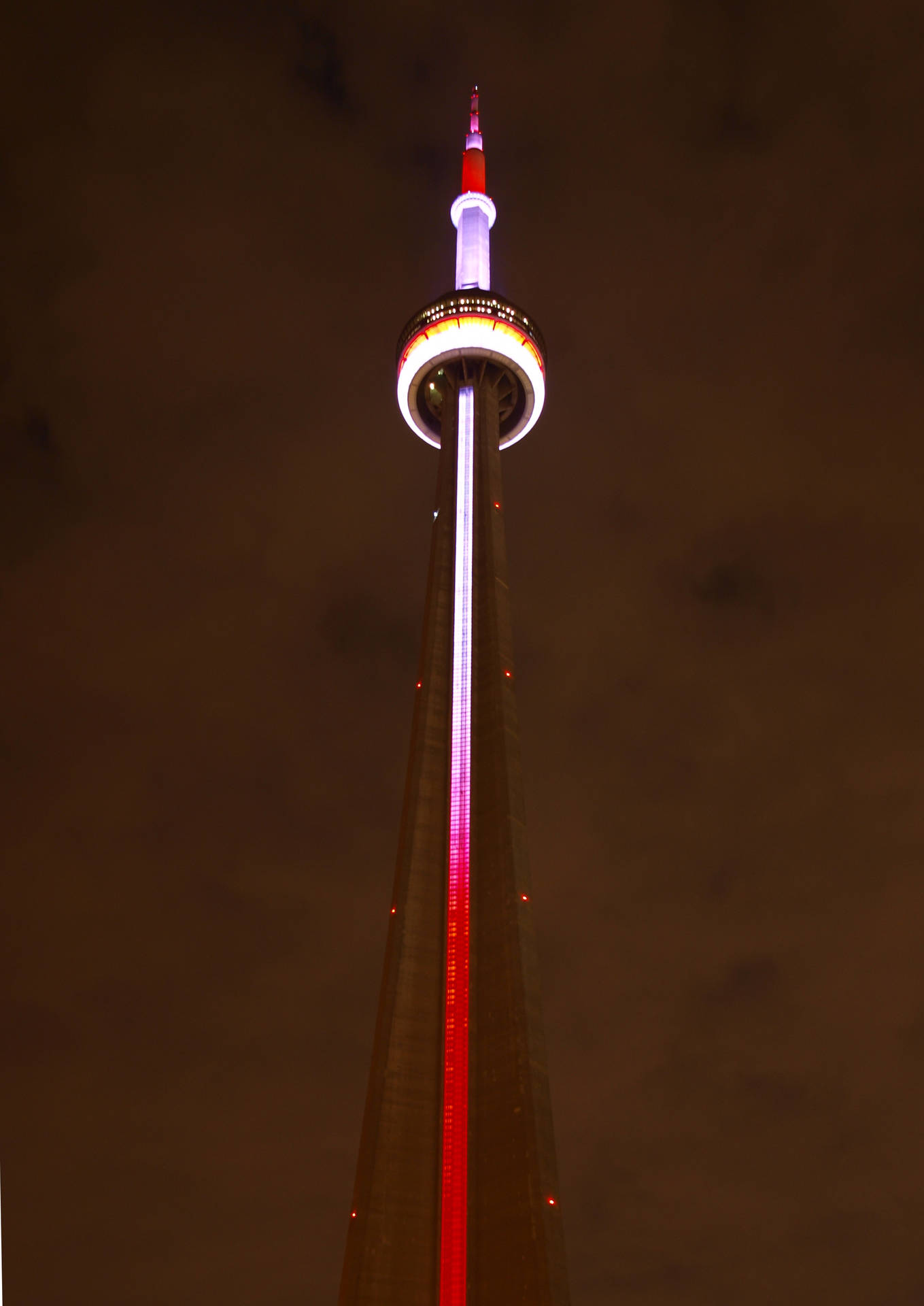 "Stunning view of CN Tower Celebrating World Hypertension Day" Wallpaper