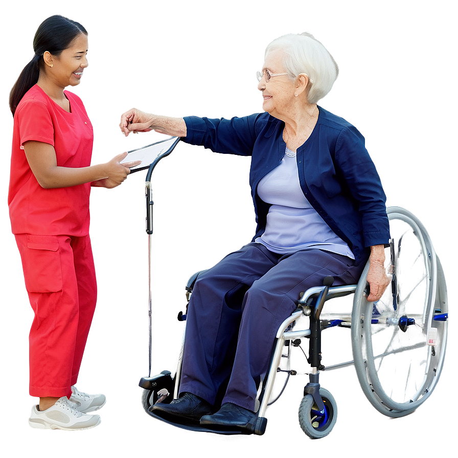 Cna Patient Mobility Assistance Png Igd PNG