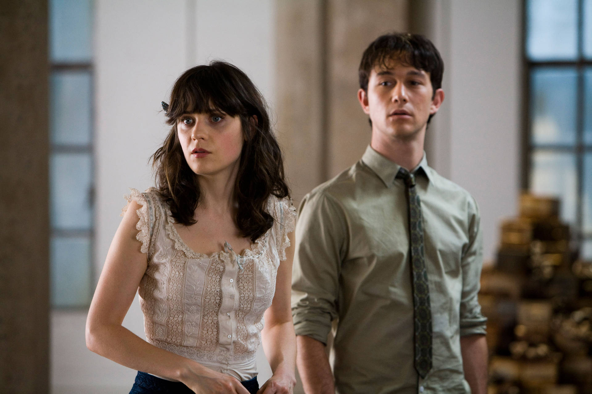 Casual Workday, 500 Days of Summer Scene Wallpaper