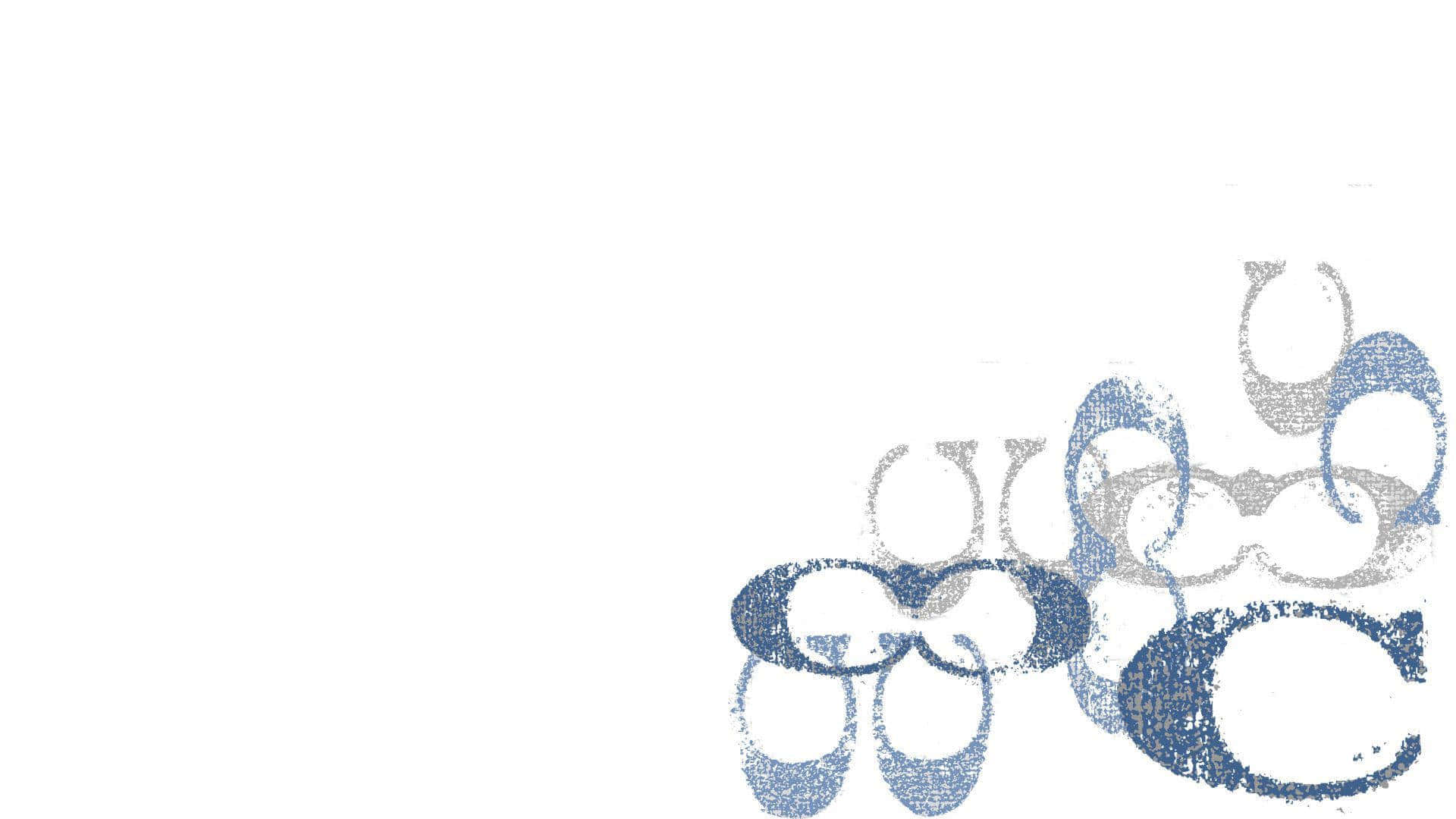 A Blue And White Image Of A Pair Of Shoes