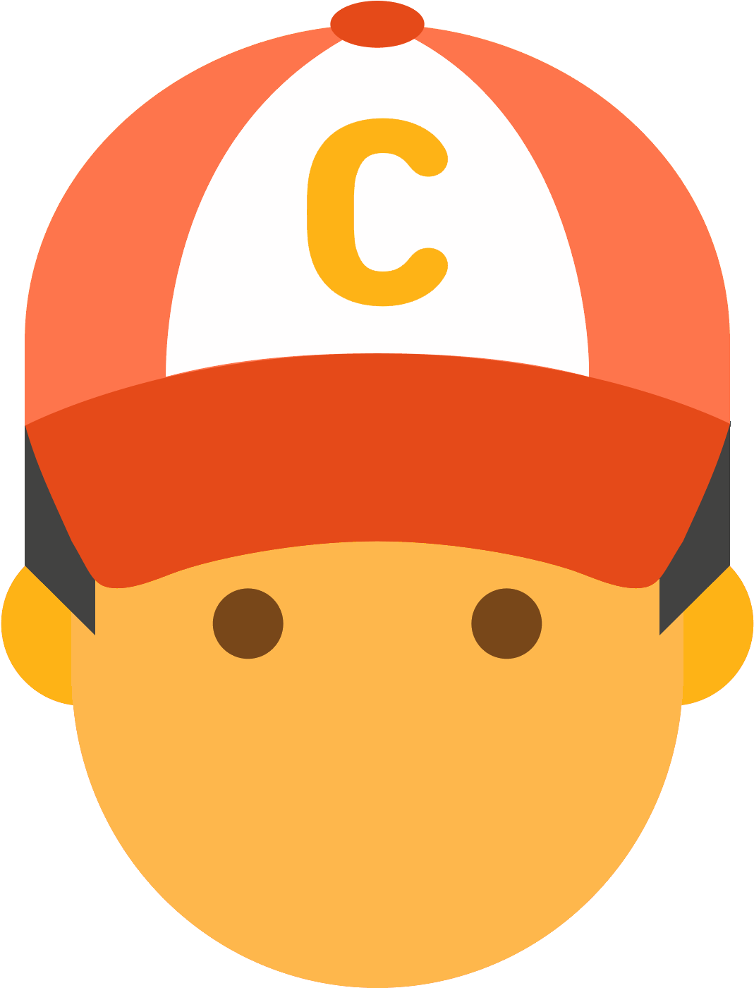 Coach Emoji Wearing Cap PNG