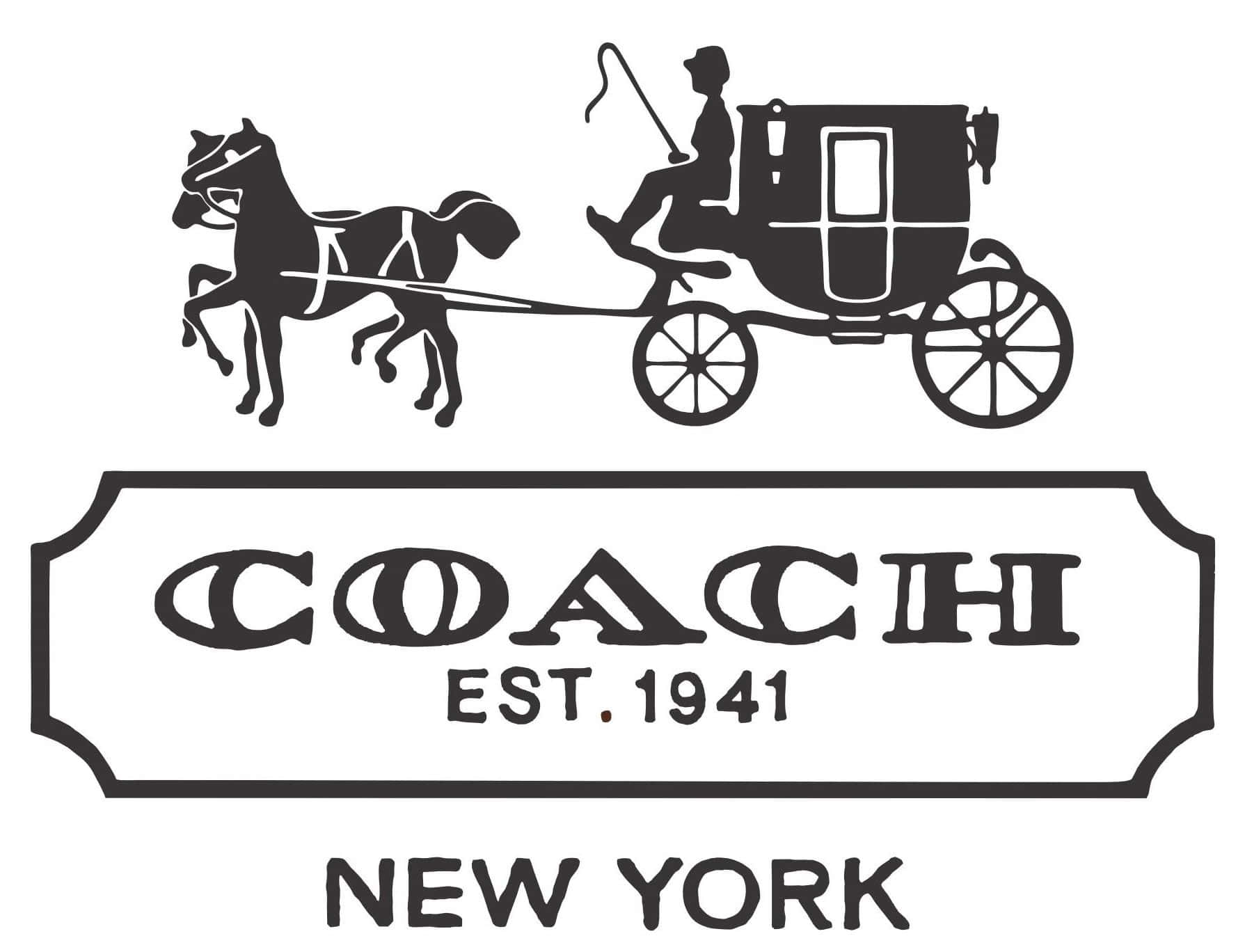 The iconic Coach logo Wallpaper