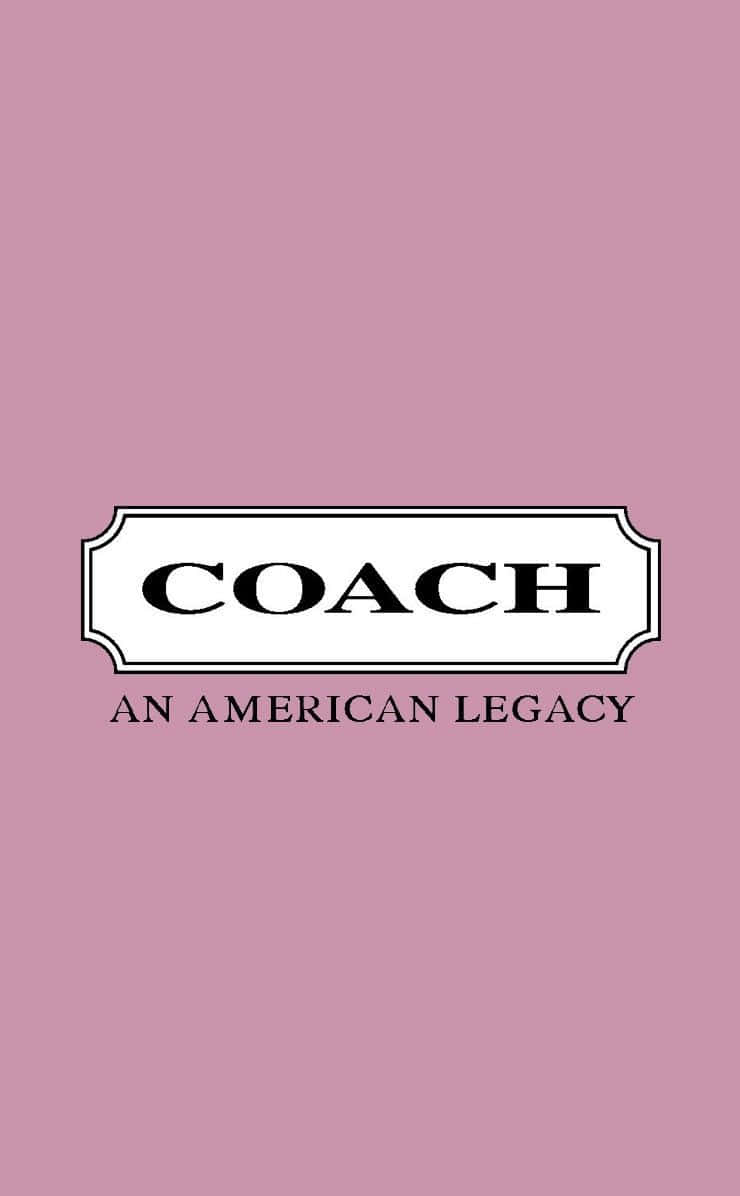 Logodel Marchio Coach - Un'eredità Americana Sfondo