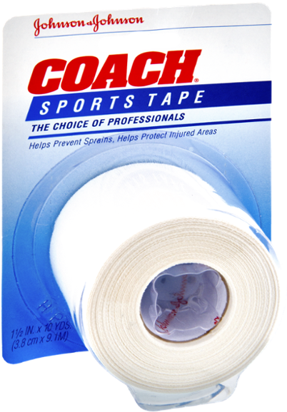 Coach Sports Tape Packaging PNG