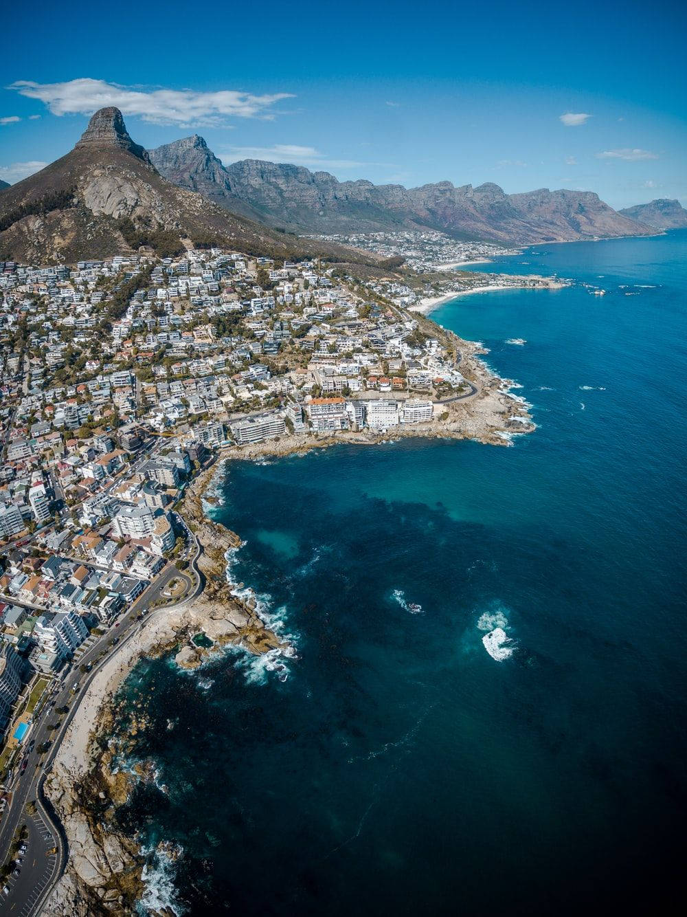 Download Coast Of Cape Town Africa Iphone Wallpaper 