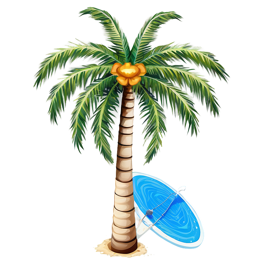 Coastal Palm Tree Shape Png 38 PNG