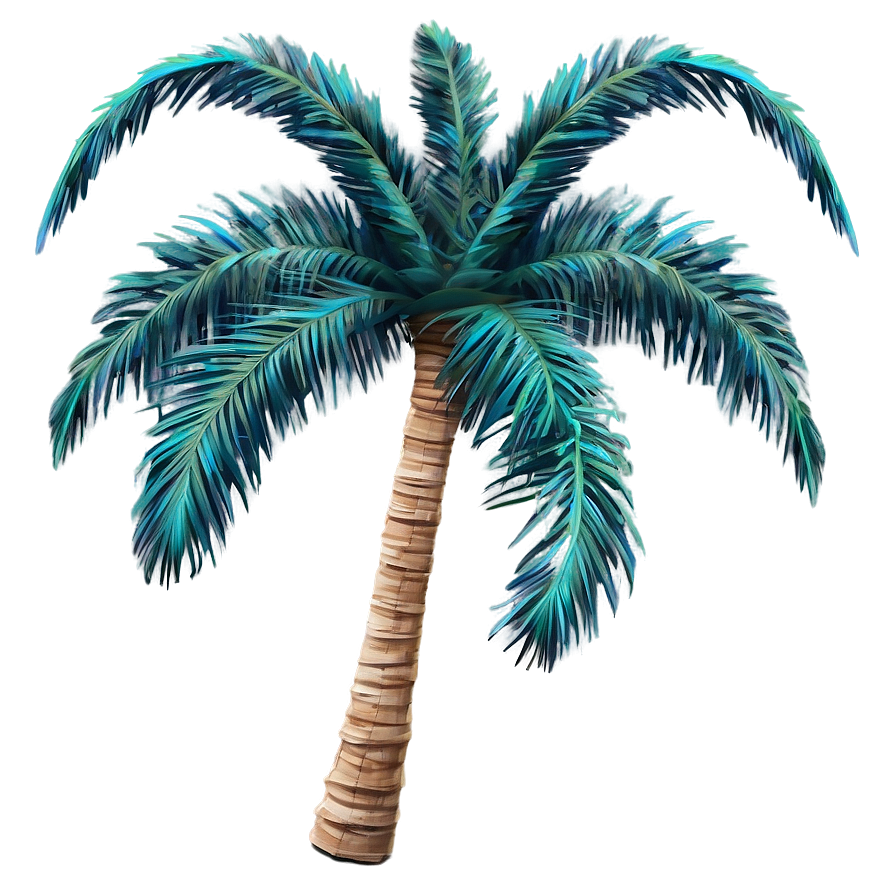 Coastal Palm Tree Shape Png 84 PNG
