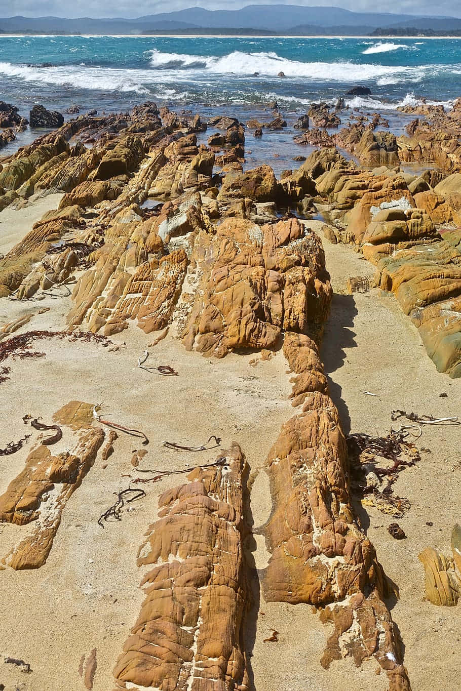 Formations Rocheuses Côtières Géomorphologie Fond d'écran