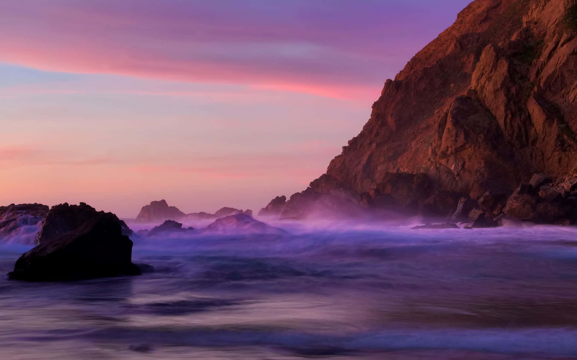 Stunning Coastal Sunset Wallpaper