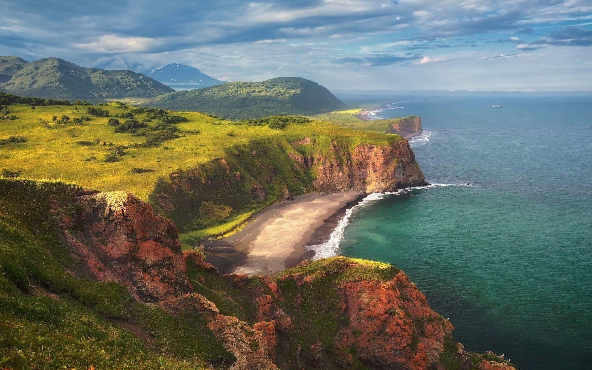 Stunning Coastline Landscape Wallpaper