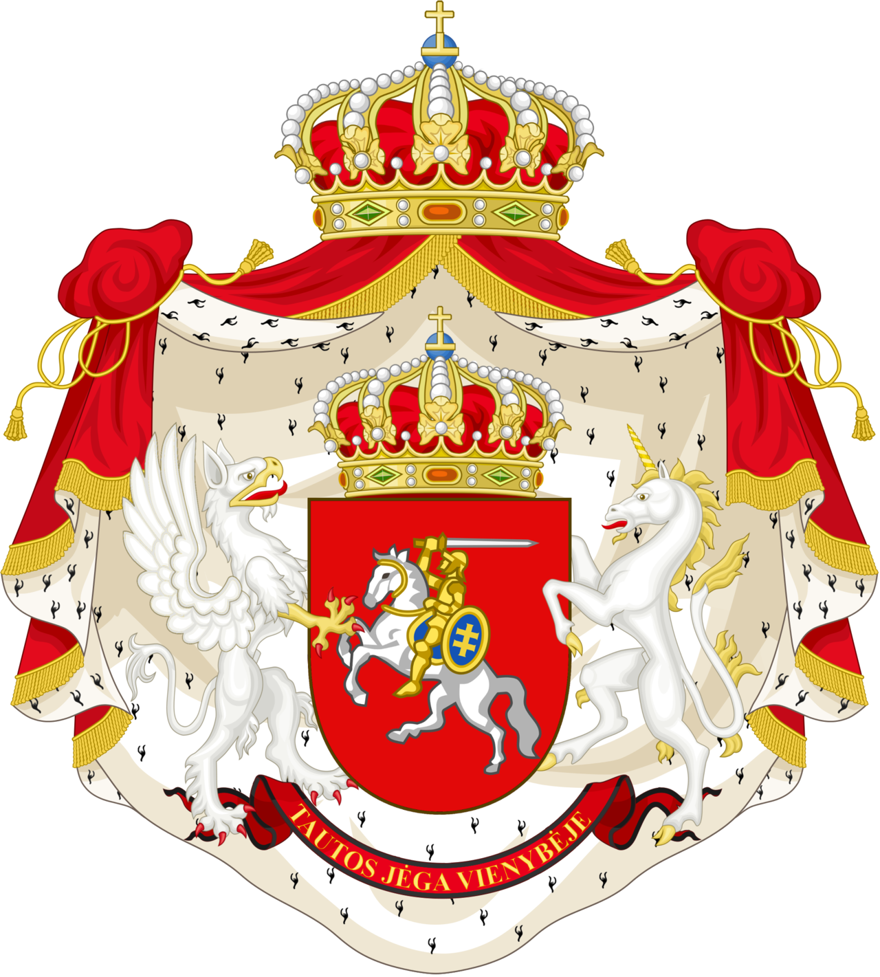 Coat_of_ Arms_of_ Lithuania_ Illustration PNG