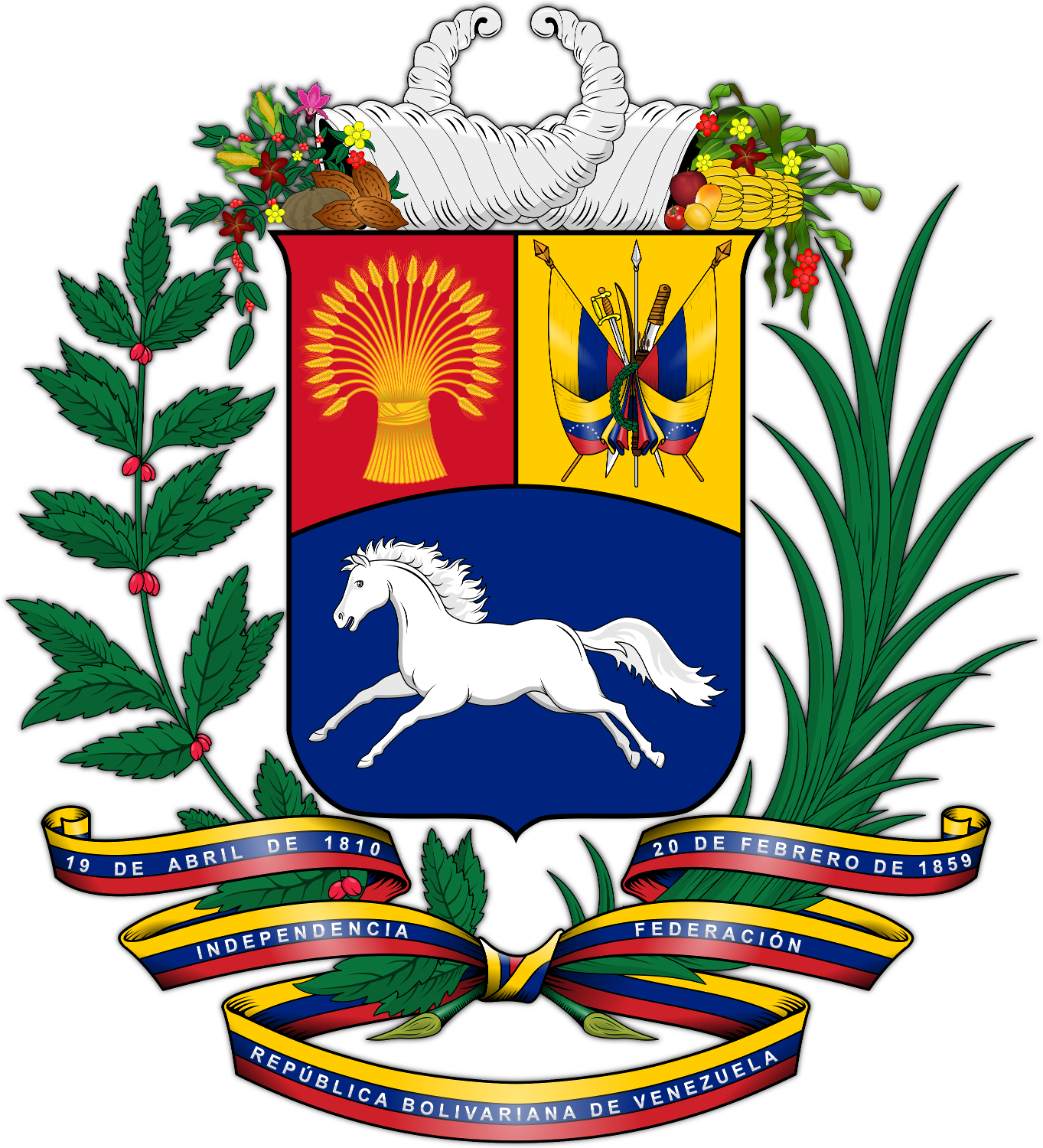 Download Coat_of_ Arms_of_ Venezuela | Wallpapers.com