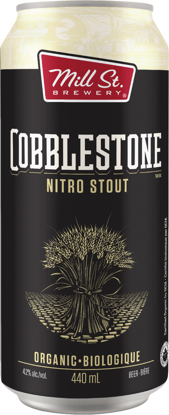 Cobblestone Nitro Stout Beer Can PNG