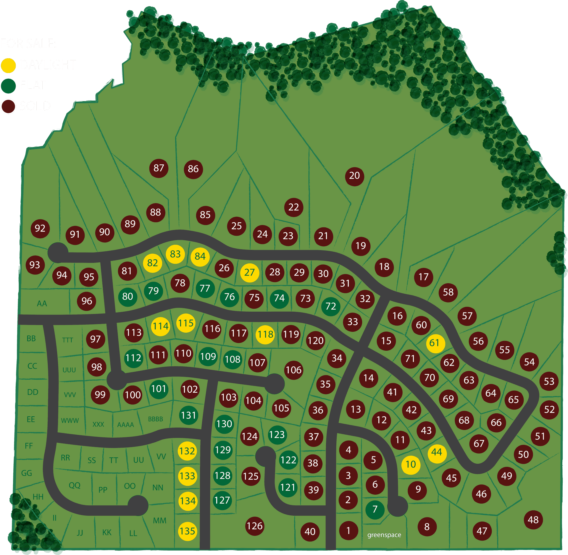 Cobblestone Real Estate Plot Map PNG