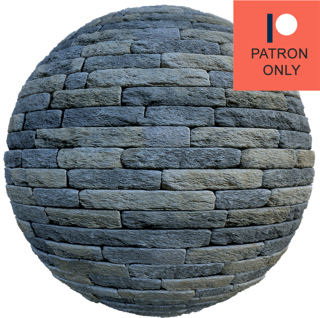 Cobblestone Sphere Texture Patron Exclusive PNG