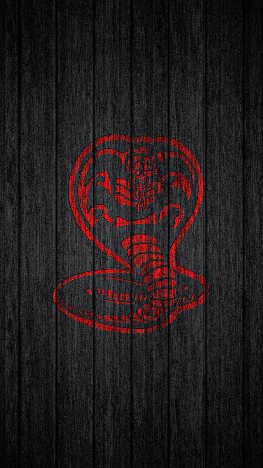 Cobra Kai Iphone Xr Wood Background