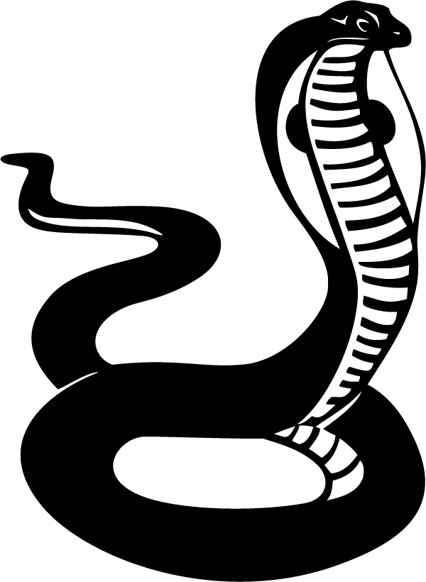 Cobra Silhouette Graphic PNG