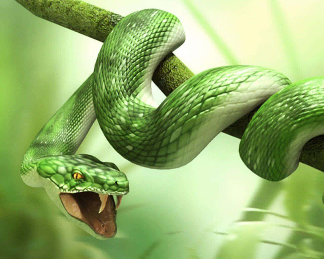The Mystic Beauty of a Cobra Snake